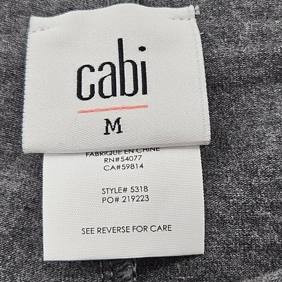 Cabi Skirted M'Leggings Skirted Leggings Heather Gray Women’s Size M Minimalist - Picture 5 of 10